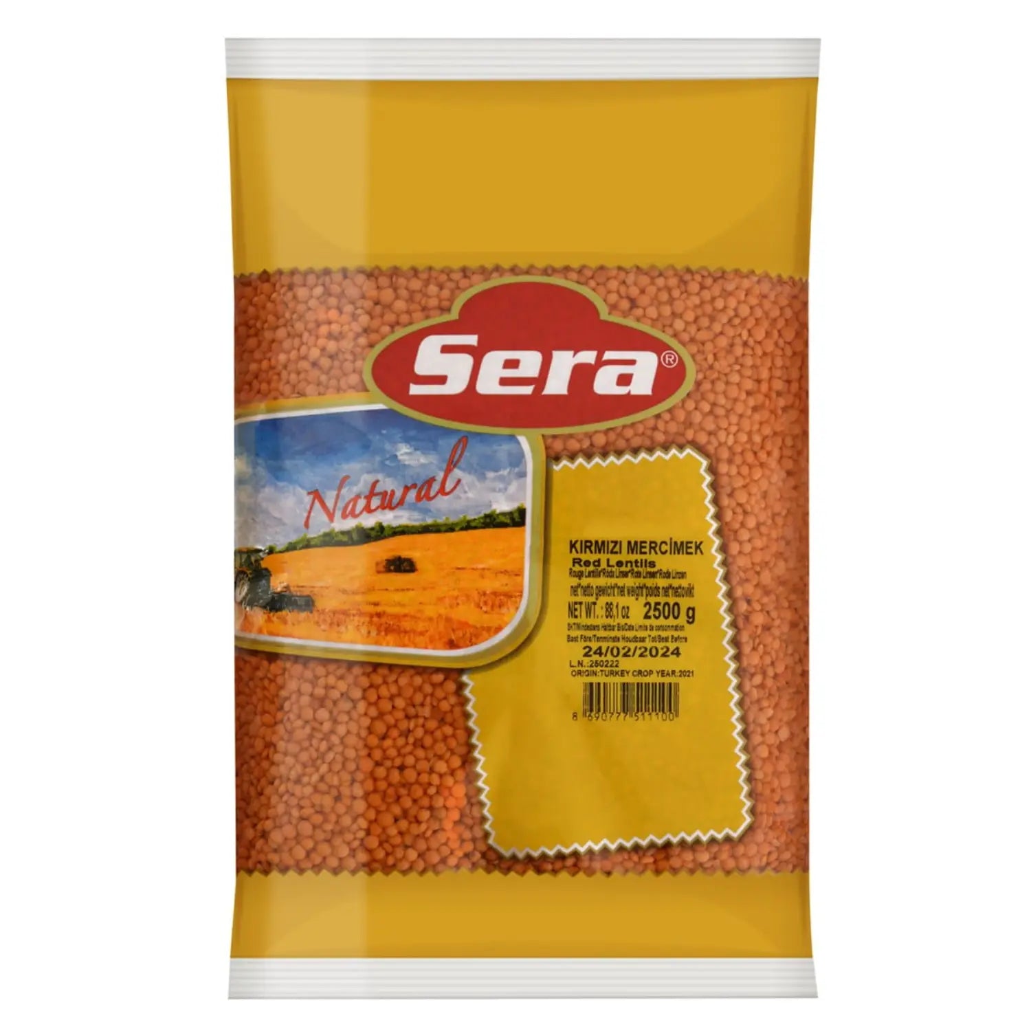 Rote Linsen 2500g – Vorratspackung für gesunde Suppen – Anka Food