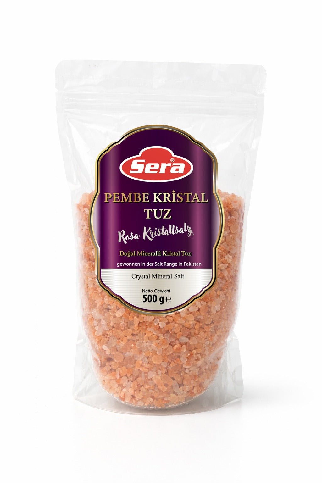 Pink Kristallsalz – Naturbelassenes Speisesalz 500g