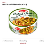 Sera Gebackene Okra in Tomatensauce 300 g – Anka Food