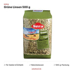 Sera Grüne Linsen 500 g – Anka Food