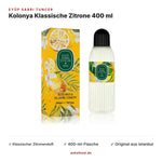Eyüp Sabri Tuncer Kolonya Klassische Zitrone 400 ml – Anka Food