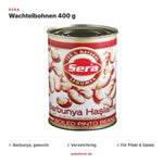 Sera Wachtelbohnen gekocht 400 g – Barbunya – Anka Food