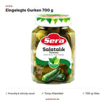 Sera Eingelegte Gurken 700 g – Anka Food