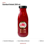 Sera Sambal Oelek scharfe Chilisauce 250 ml – Anka Food