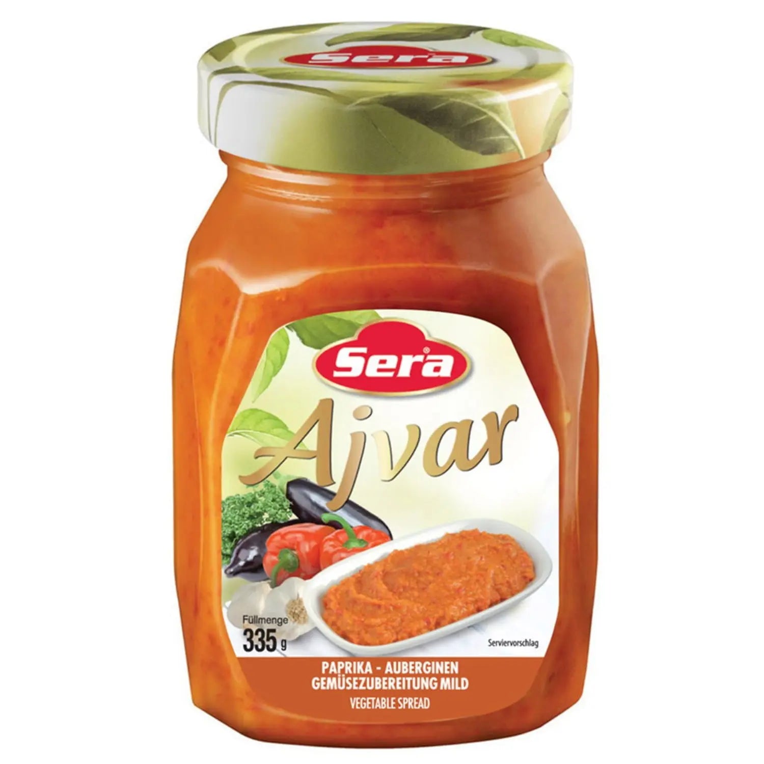 Sera Ajvar Mild – Milde Paprika-Auberginen-Zubereitung – Anka Food