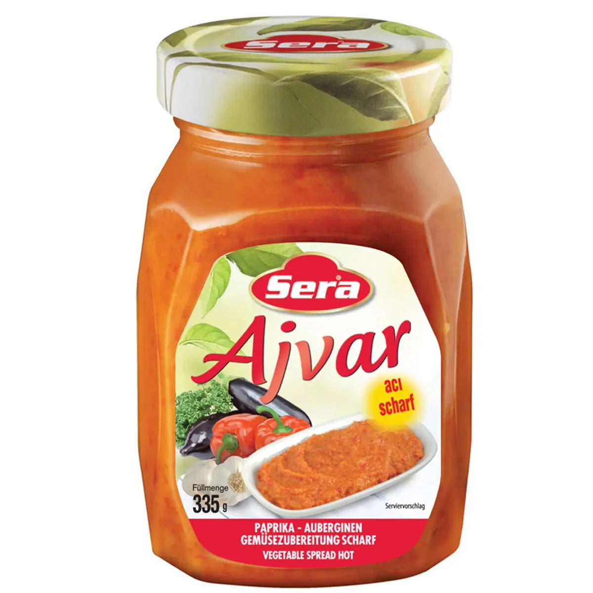 Sera Ajvar Scharf – Paprika-Auberginen-Dip – Anka Food