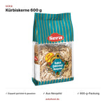 Sera Kürbiskerne doppelt geröstet & gesalzen 600 g – Anka Food
