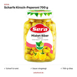 Sera Scharfe Kirsch-Peperoni eingelegt 700 g – Anka Food