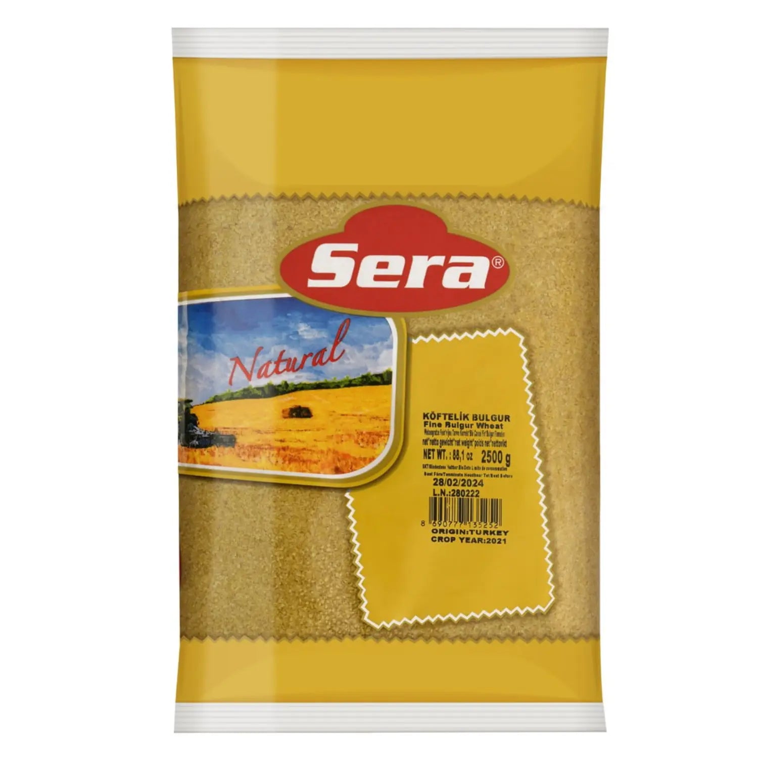 Feiner Bulgur 2500g – Ideal für Salate & Meze – Anka Food