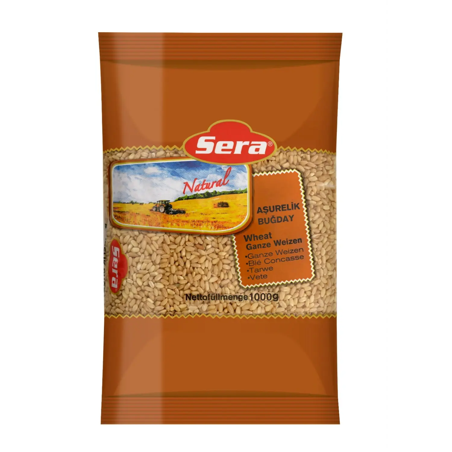 Ganze Weizenkörner 1000g – Naturbelassener Weizen – Anka Food
