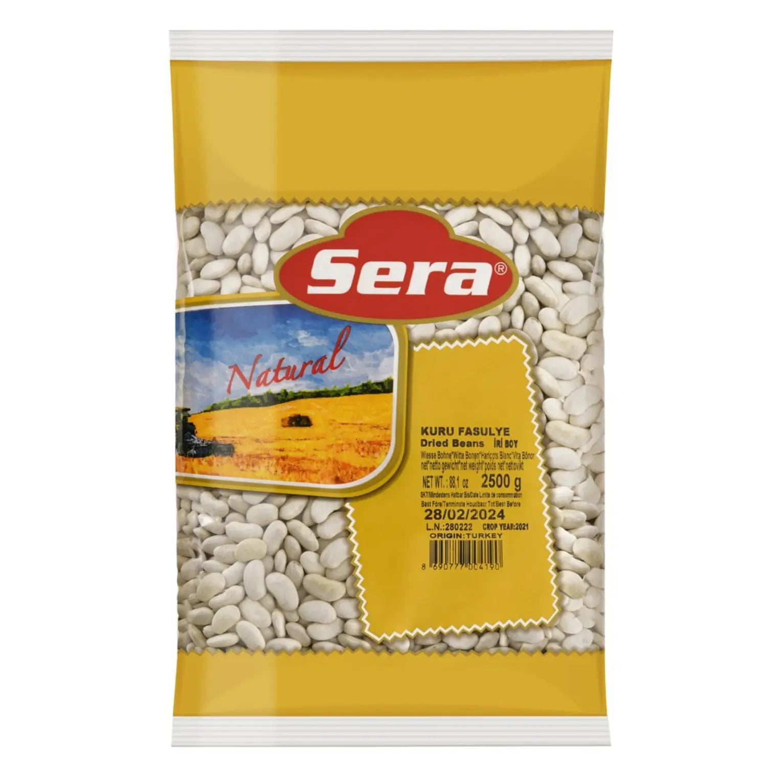 Große Weiße Bohnen 2500g – Premium Hülsenfrüchte – Anka Food