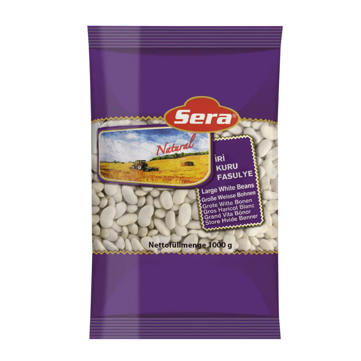 Große weiße Bohnen 1000g – Premium Hülsenfrüchte – Anka Food