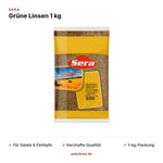Sera Grüne Linsen 1000 g – Anka Food