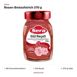 Sera Brotaufstrich mit Rosenblütenblättern 370 g – Gül Reçeli – Anka Food