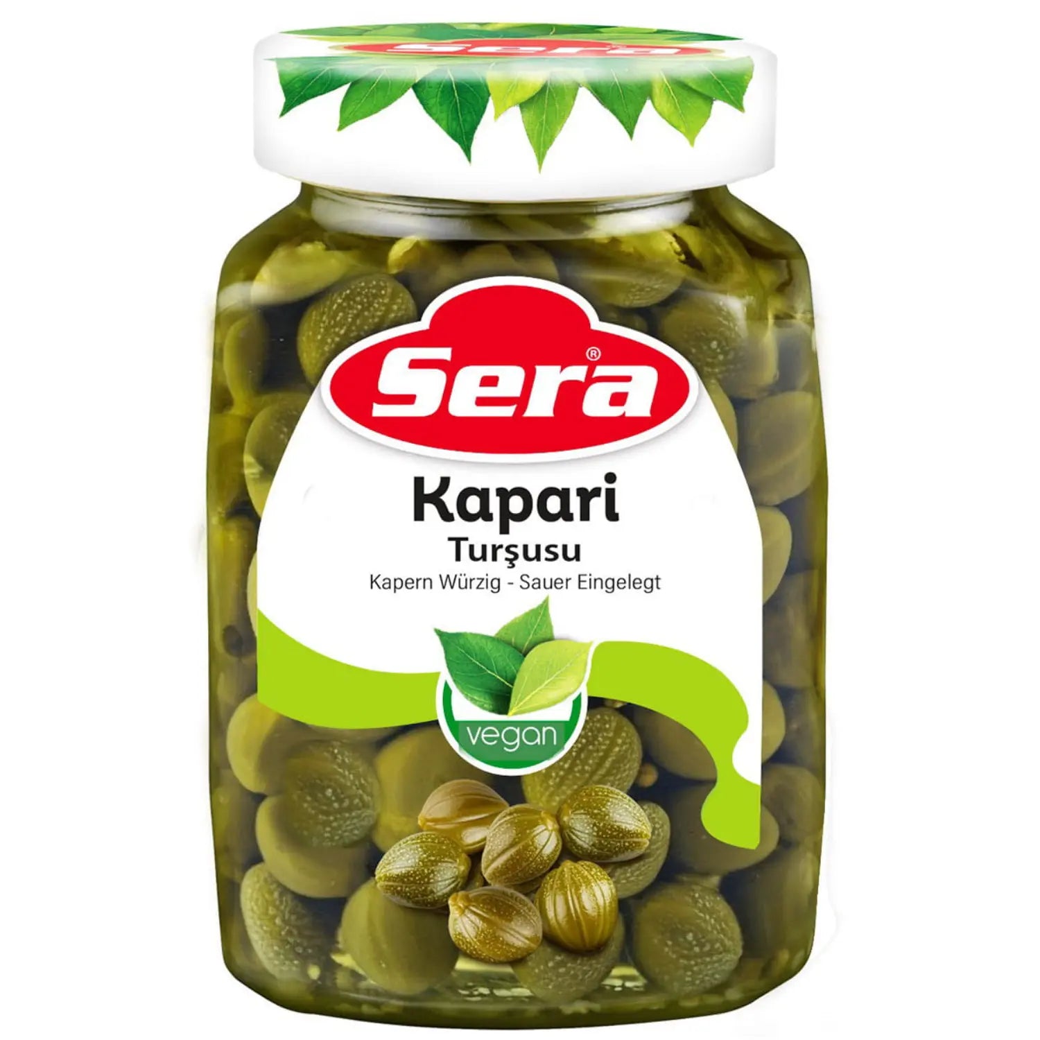 Sera Kapern würzig-sauer eingelegt 700g – Gourmet Feinkost – Anka Food