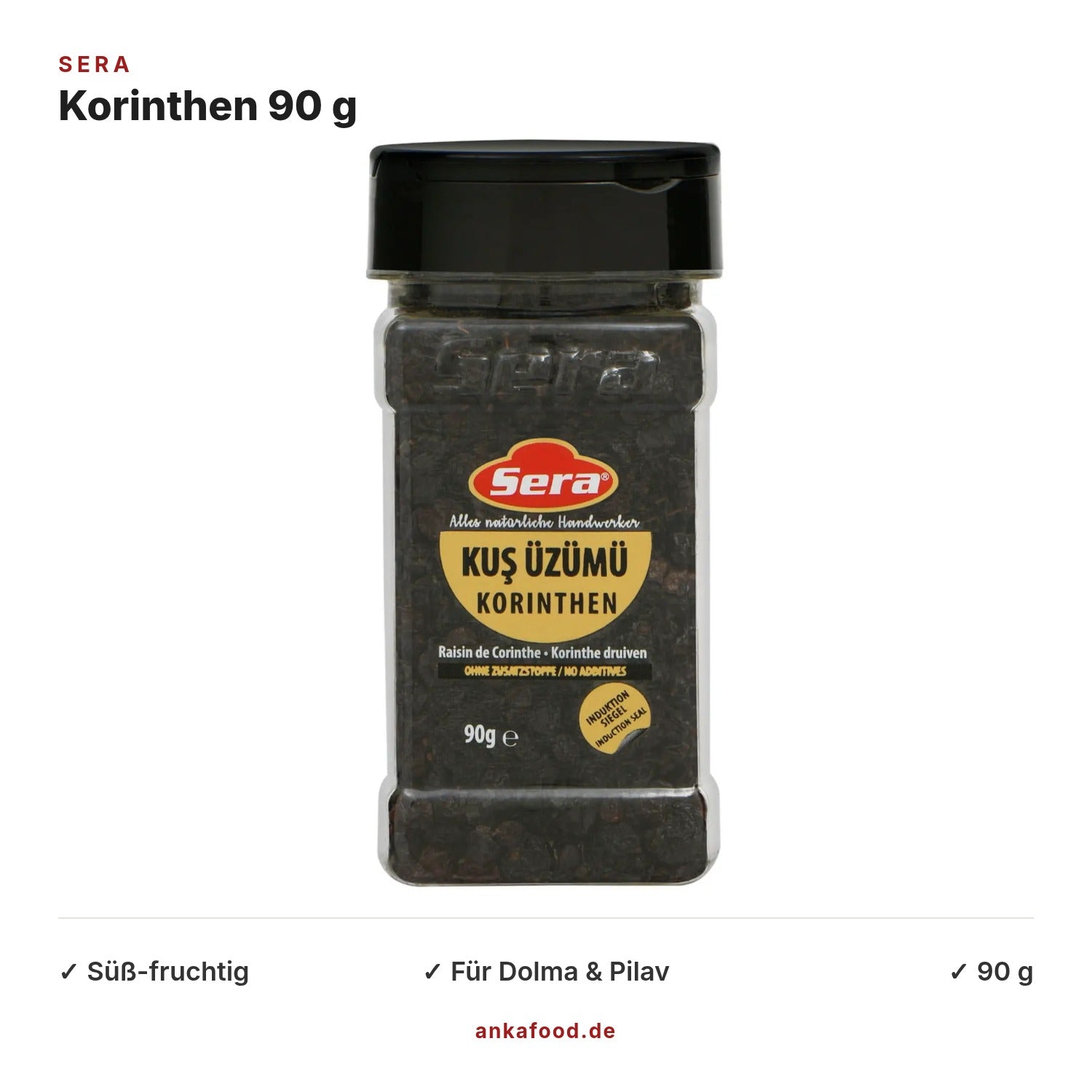 Sera Korinthen 90 g – Anka Food