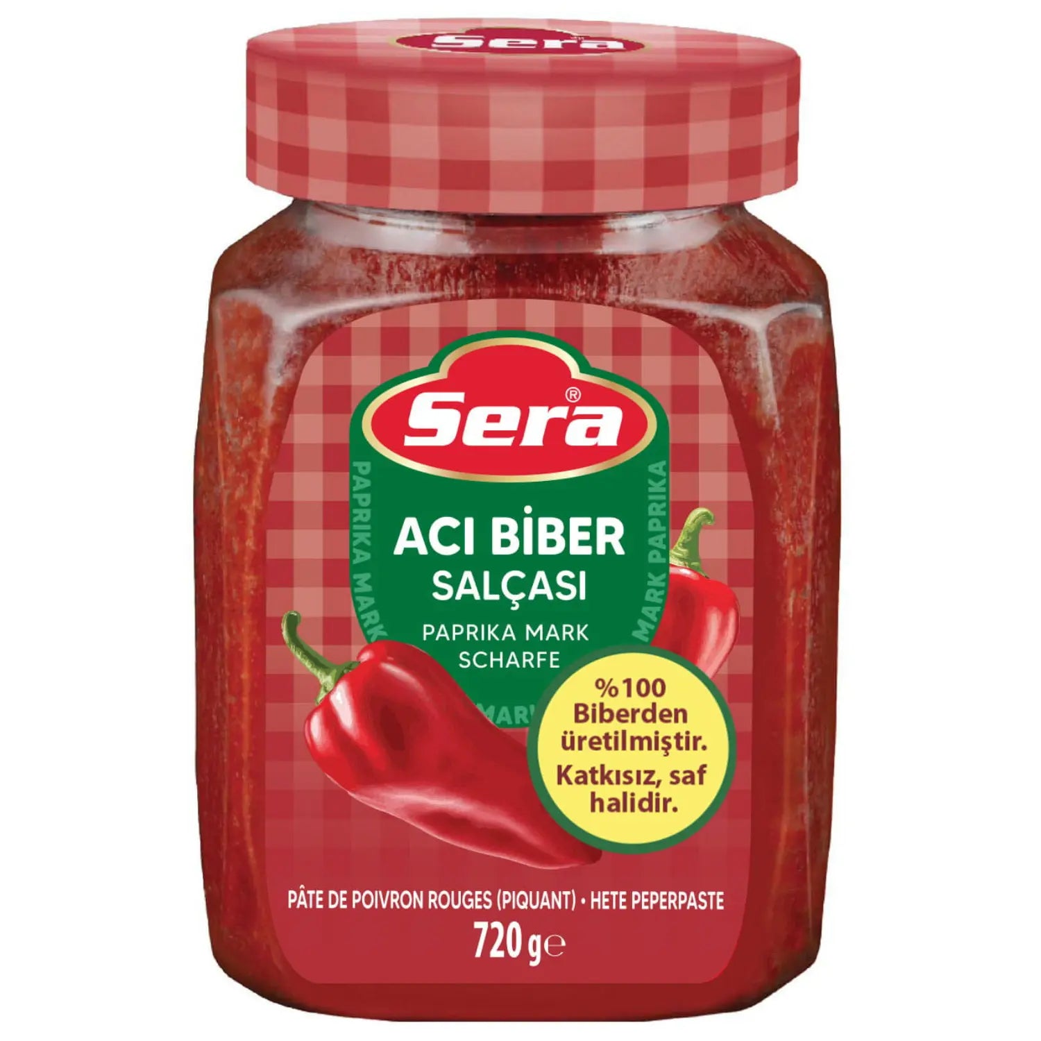 Sera Paprika Mark Scharfe 700g – Scharfe Paprikapaste – Anka Food-1