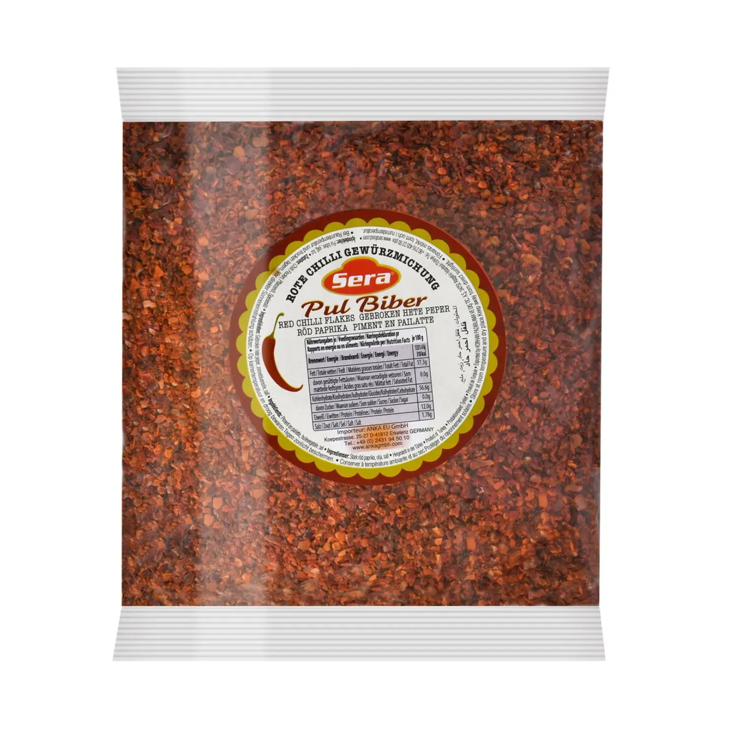 Rote Chilli Gewürzmischung 100g – Pikante Chilli-Flocken – Anka Food