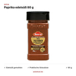 Sera Paprika edelsüß gemahlen 80 g – Anka Food