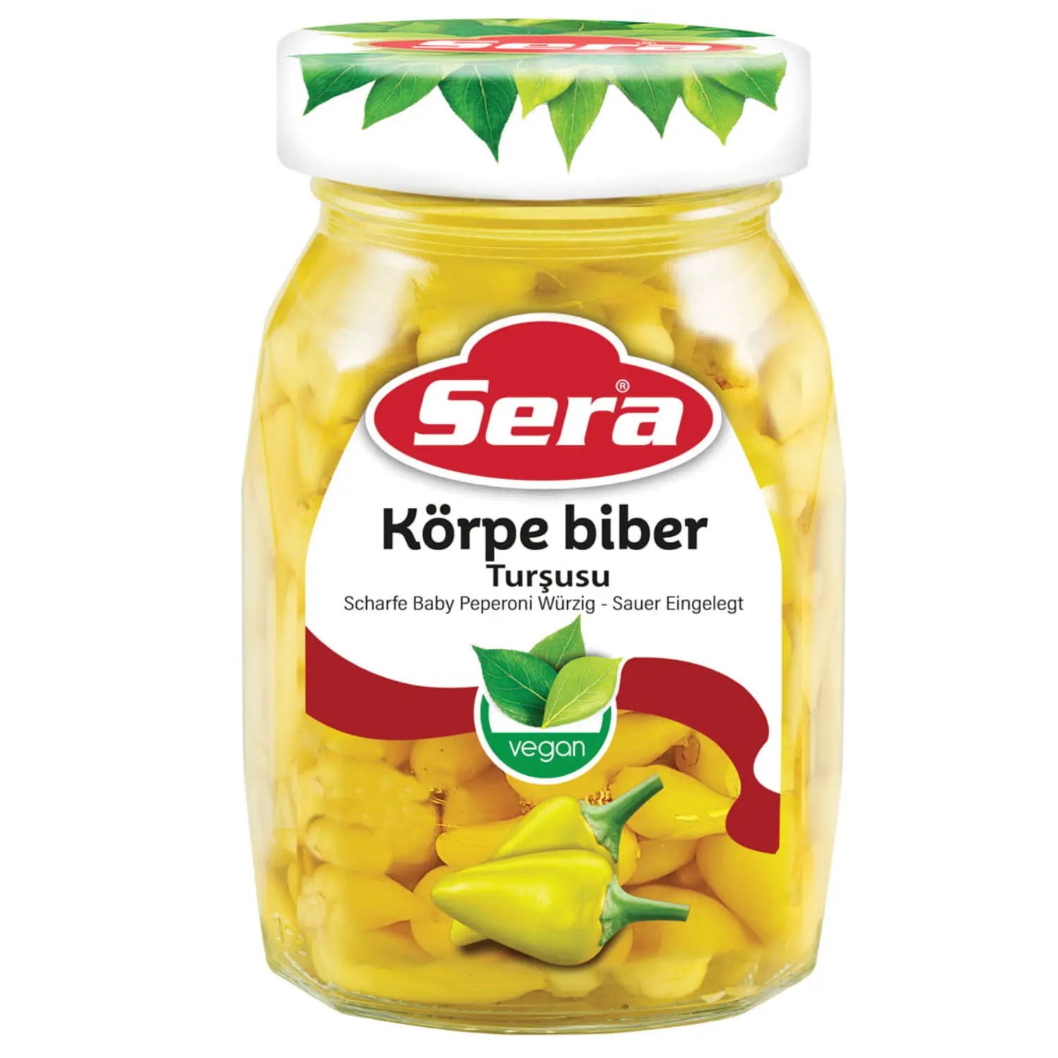 Sera Scharfe Baby Peperoni 330g – Pikantes Turşu – Anka Food
