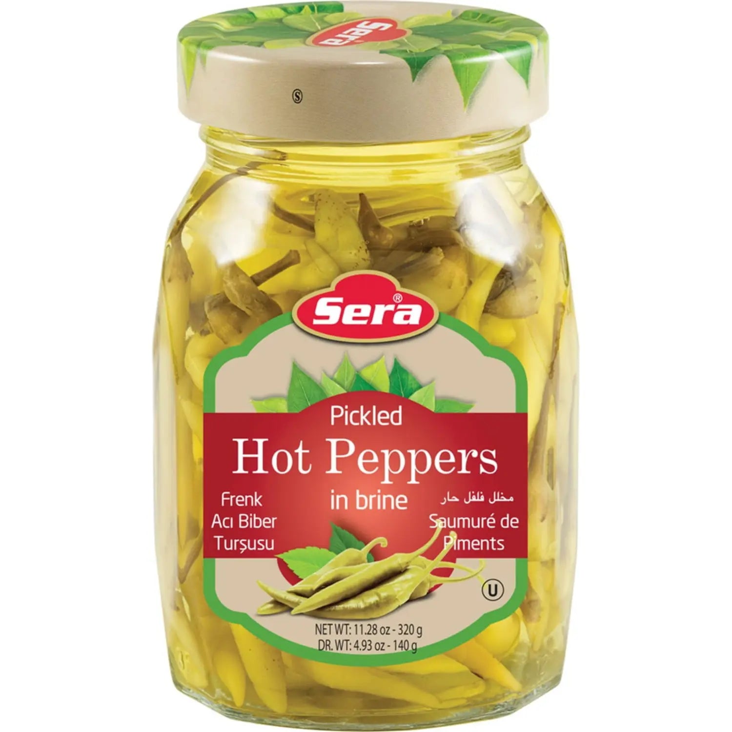 Sera Scharfe Peperoni würzig-sauer 320g – Pikantes Turşu – Anka Food
