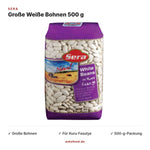 Sera Große Weiße Bohnen 500 g – Anka Food
