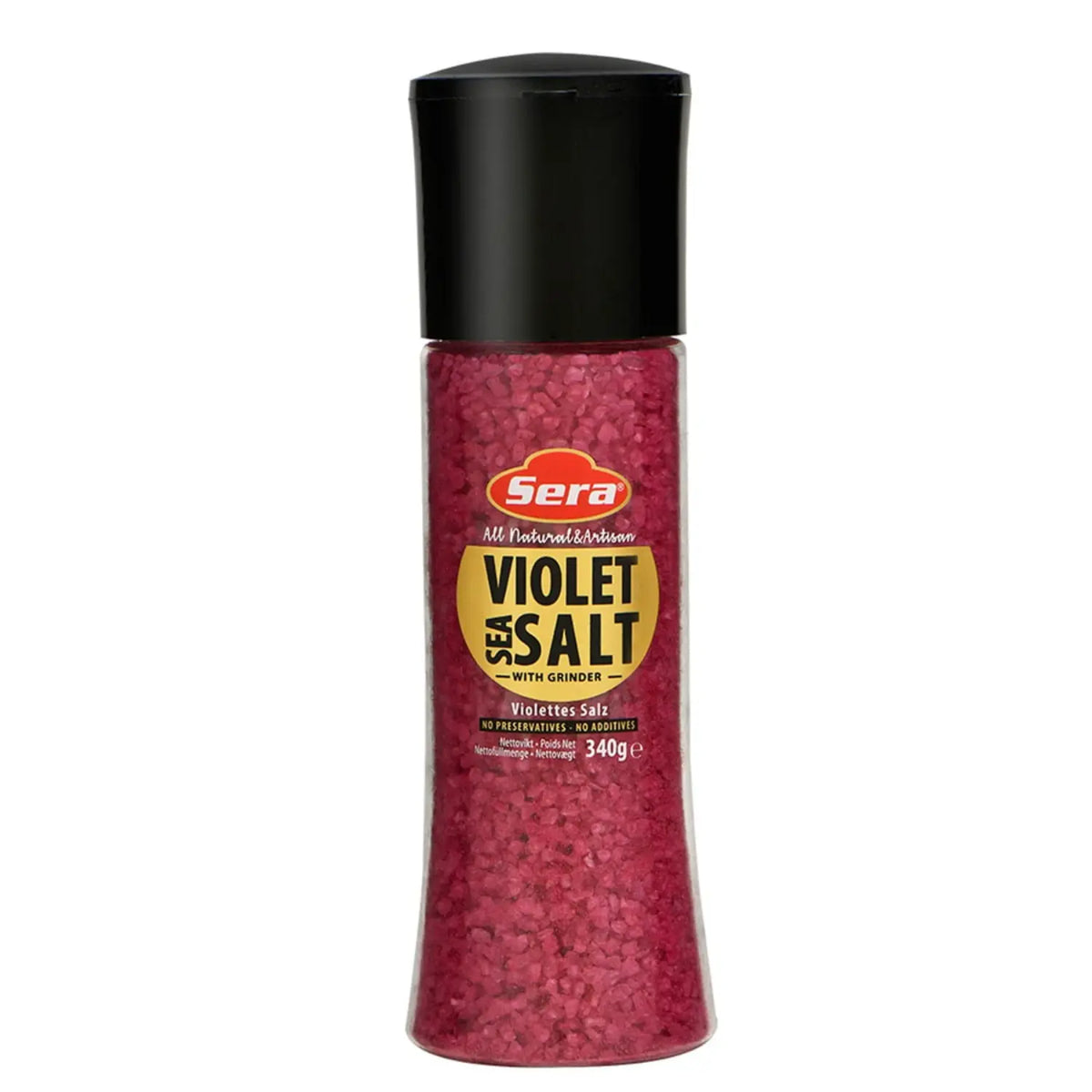 Violet Sea Salt 340g mit Mühle – Exklusives Gourmet-Salz – Anka Food