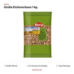 Sera Große Kichererbsen 1000 g – Anka Food
