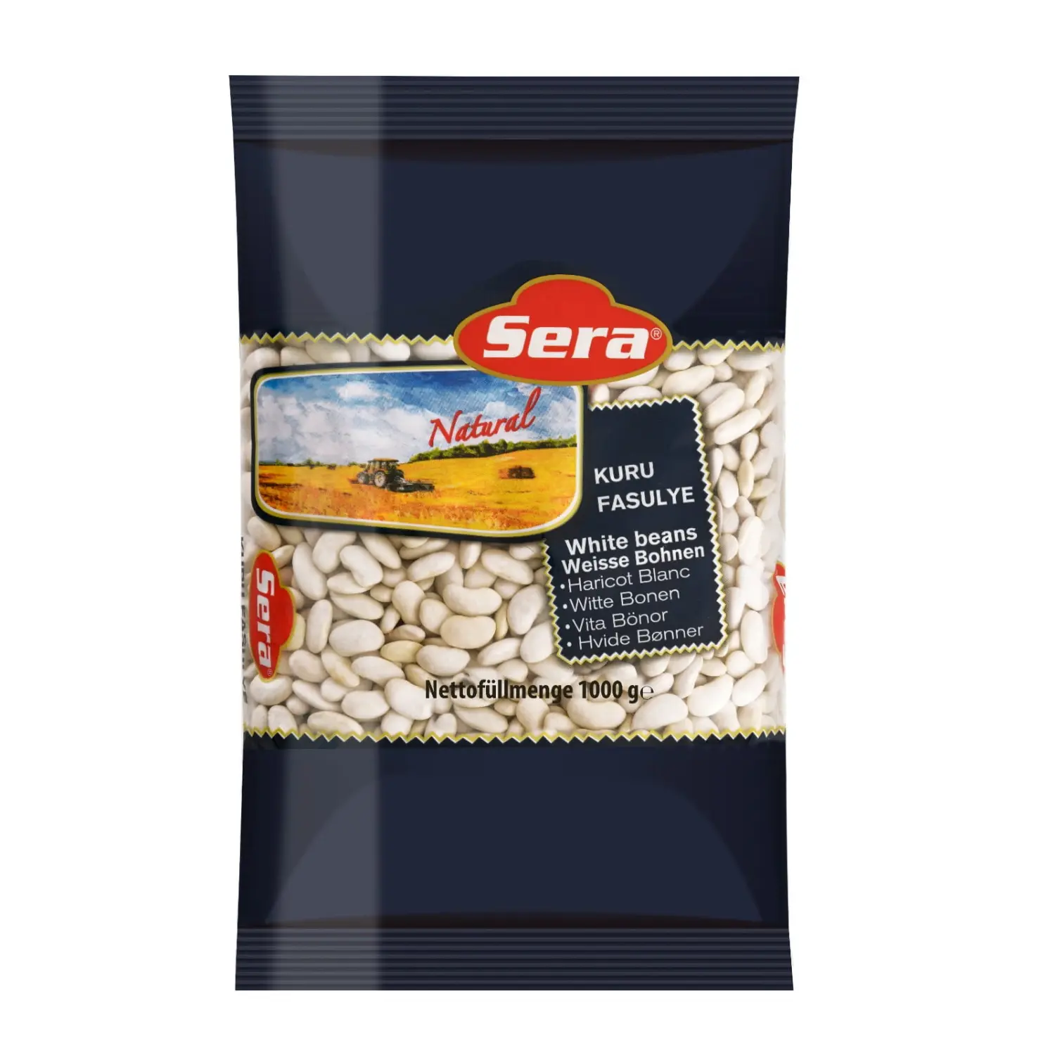 Weiße Bohnen 1000g – Proteinreiche Hülsenfrüchte in Premium Qualität – Anka Food
