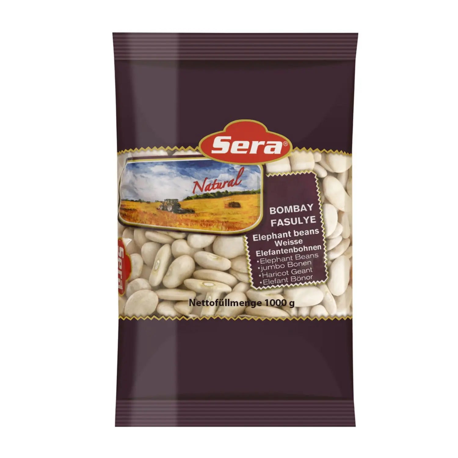 Weiße Riesenbohnen 1000g – Große Bohnenkerne in Premium Qualität – Anka Food