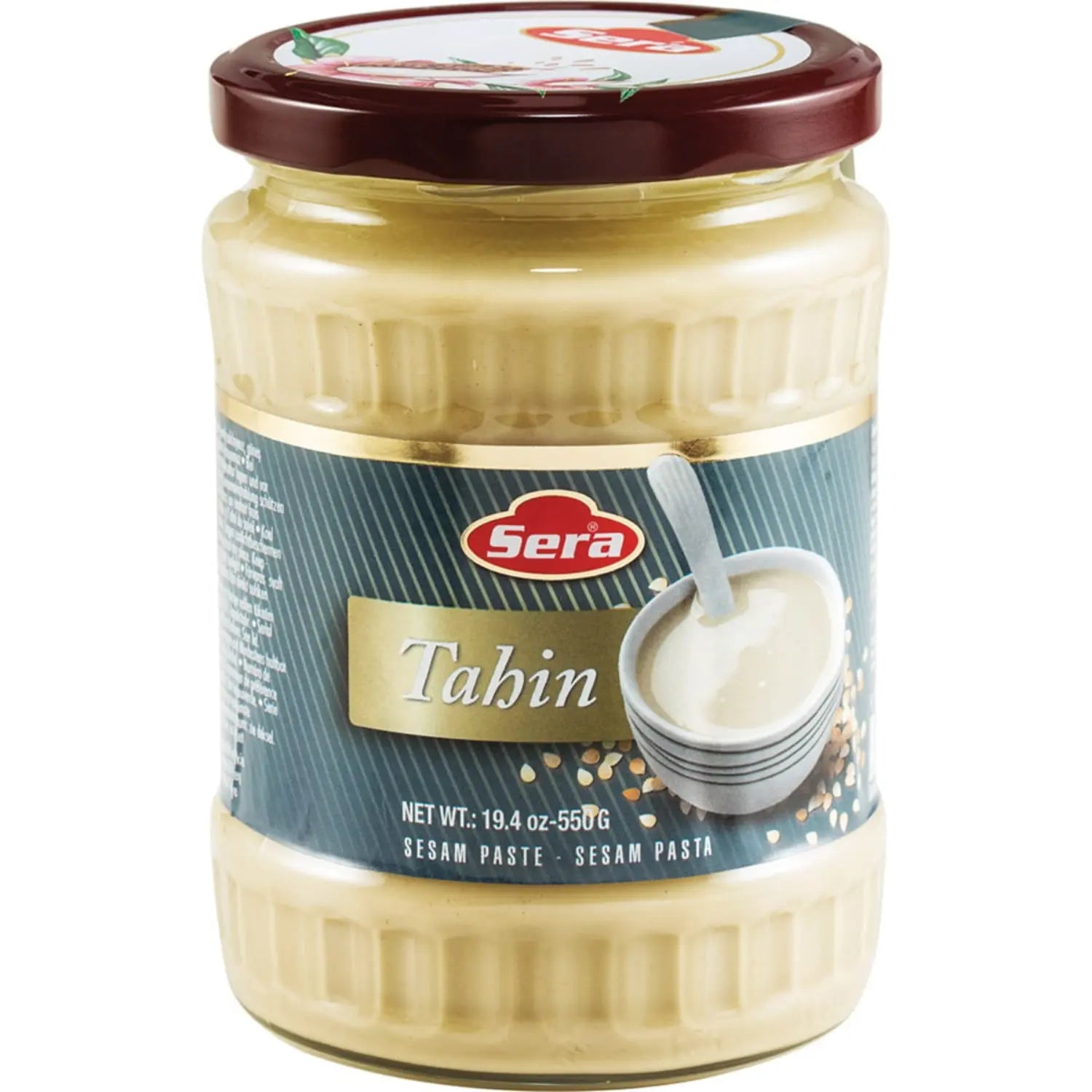 Artisan Sesame Paste 550g – Premium Tahini in Glass – Anka Food