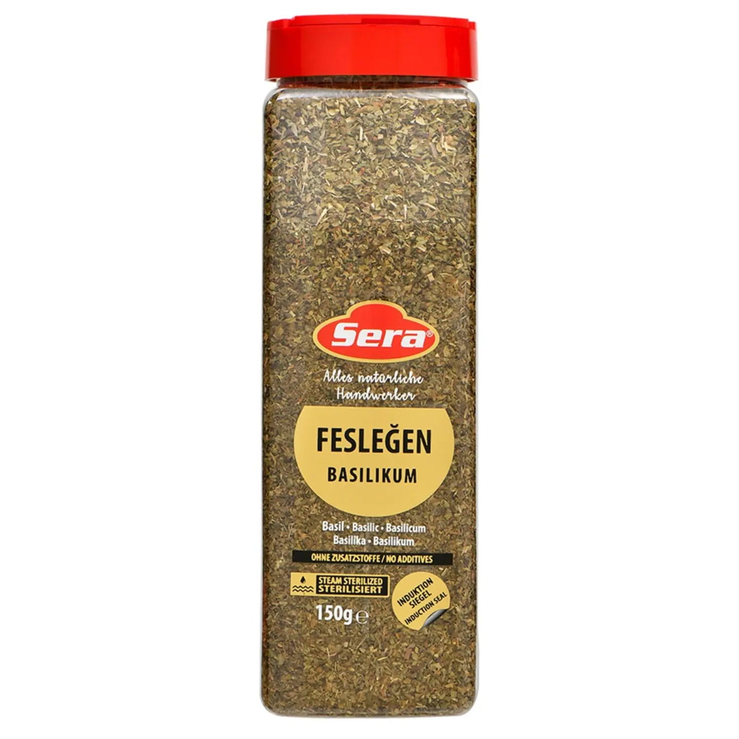 Basilikum Gerebelt 150g – Fesleğen – Dampfsterilisiert – Sera – Anka Food