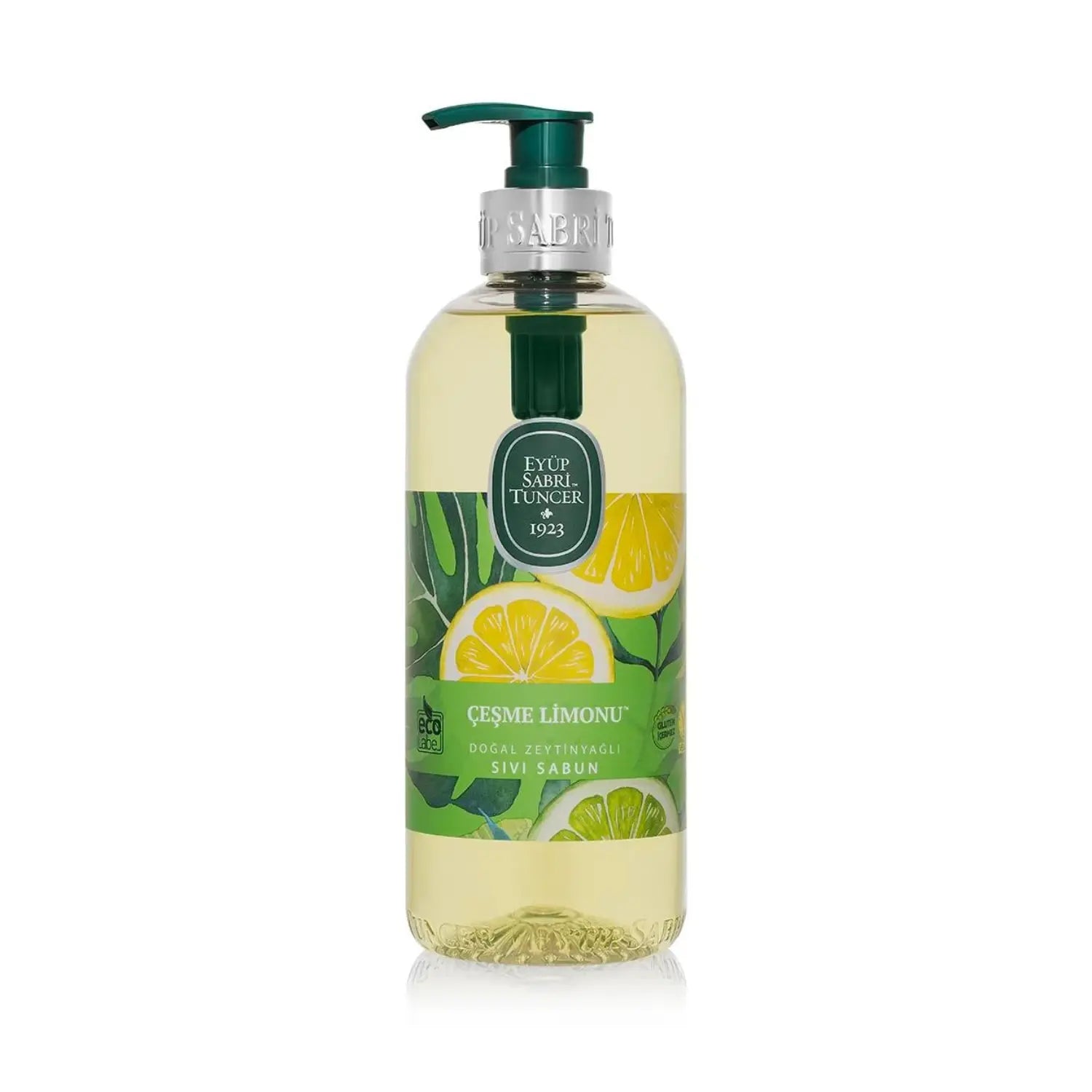 Çeşme Zitrone Flüssigseife 500ml – Mit natürlichem Olivenöl – Anka Food