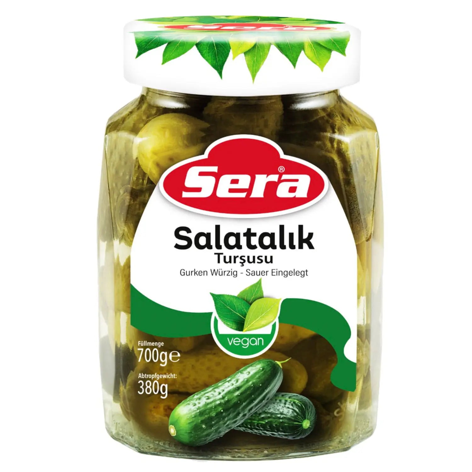Eingelegte Gurken 700g – Knackig & Würzig-Sauer – Anka Food