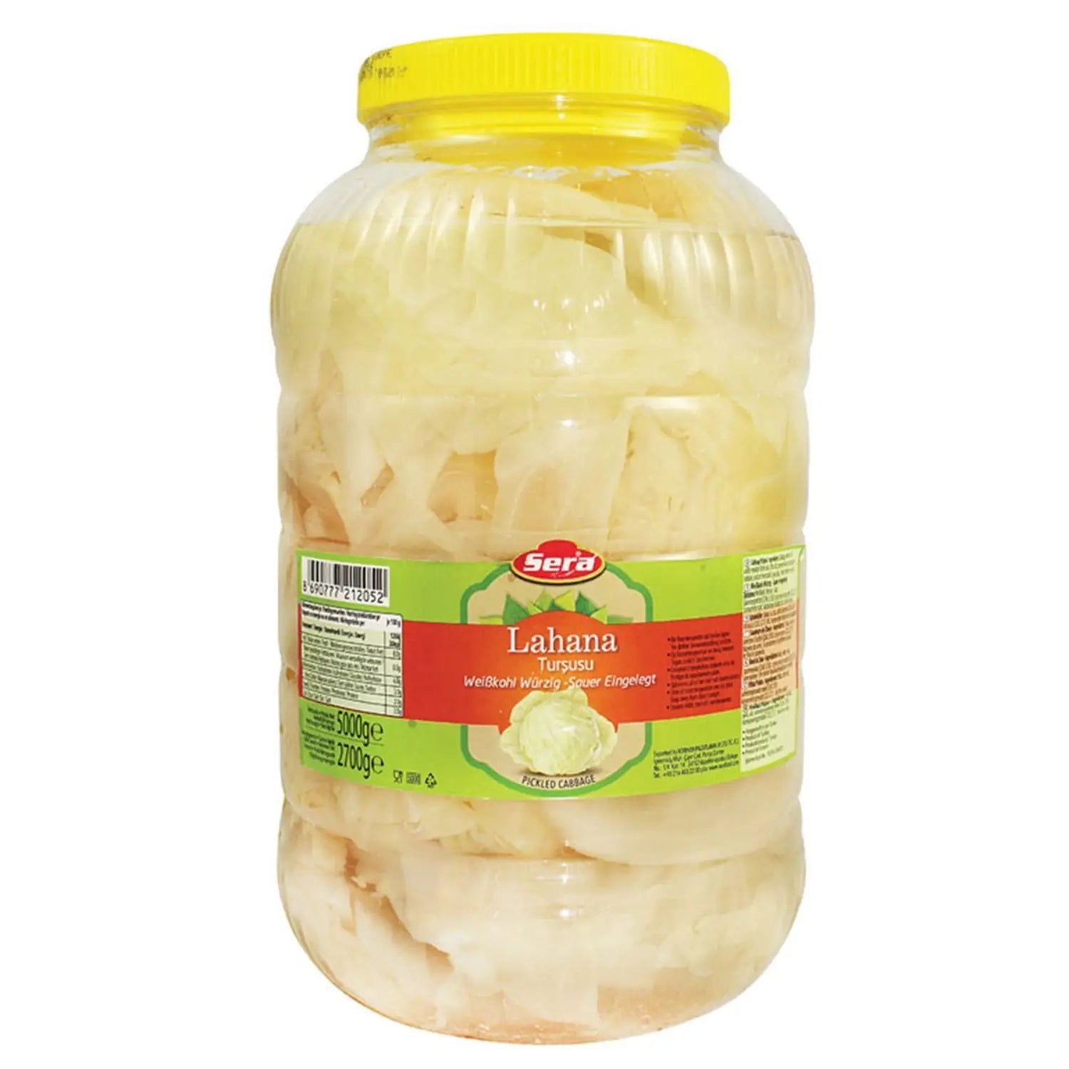 Eingelegter Weißkohl 5000g – Knackige Gastronomie-Größe – Anka Food