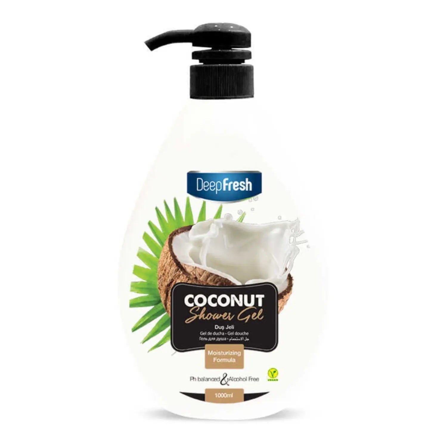 Kokos Duschgel 1000ml – Feuchtigkeitsspendend & Exotisch – Anka Food