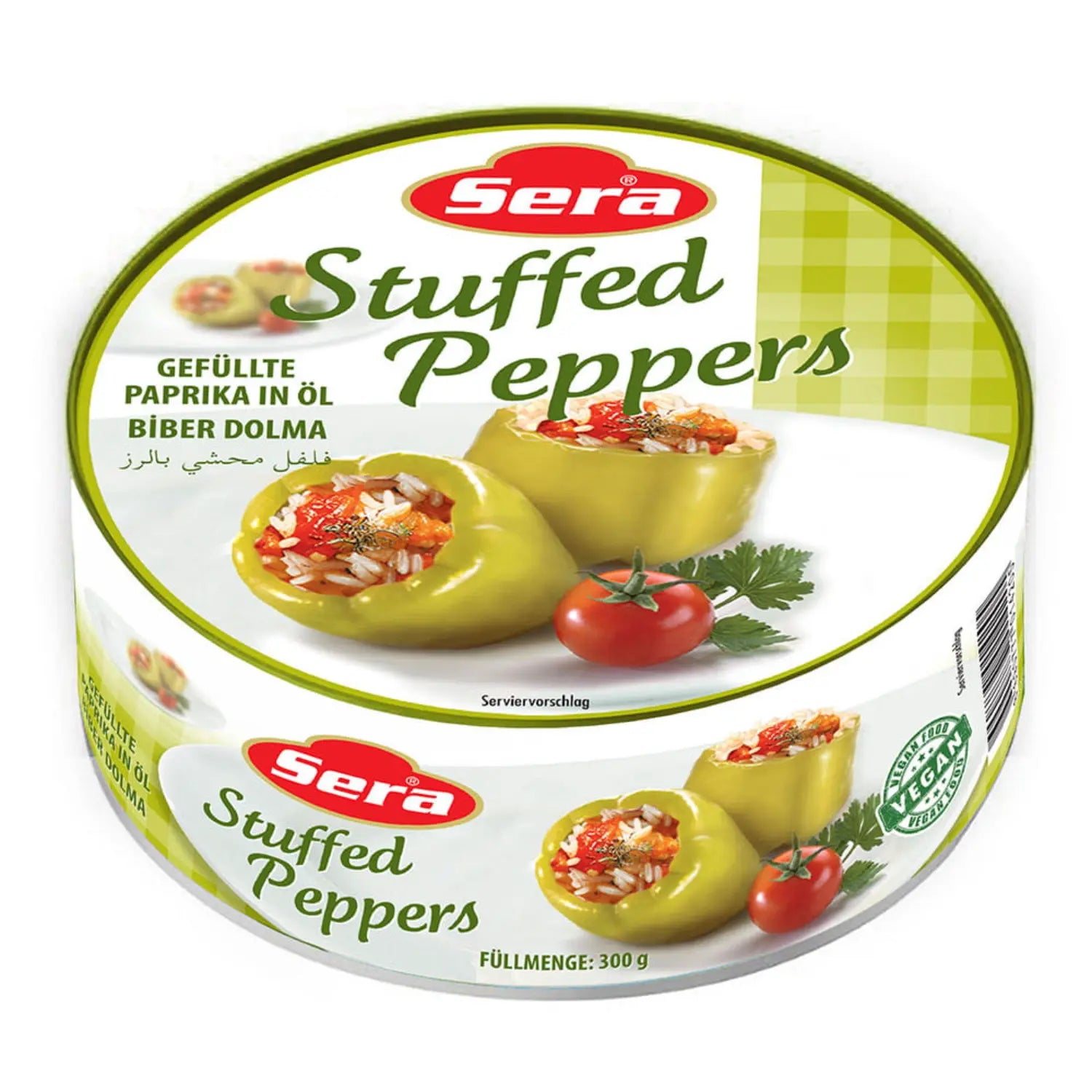 Gefüllte Paprika in Öl 300g – Servierfertige Biber Dolma – Anka Food