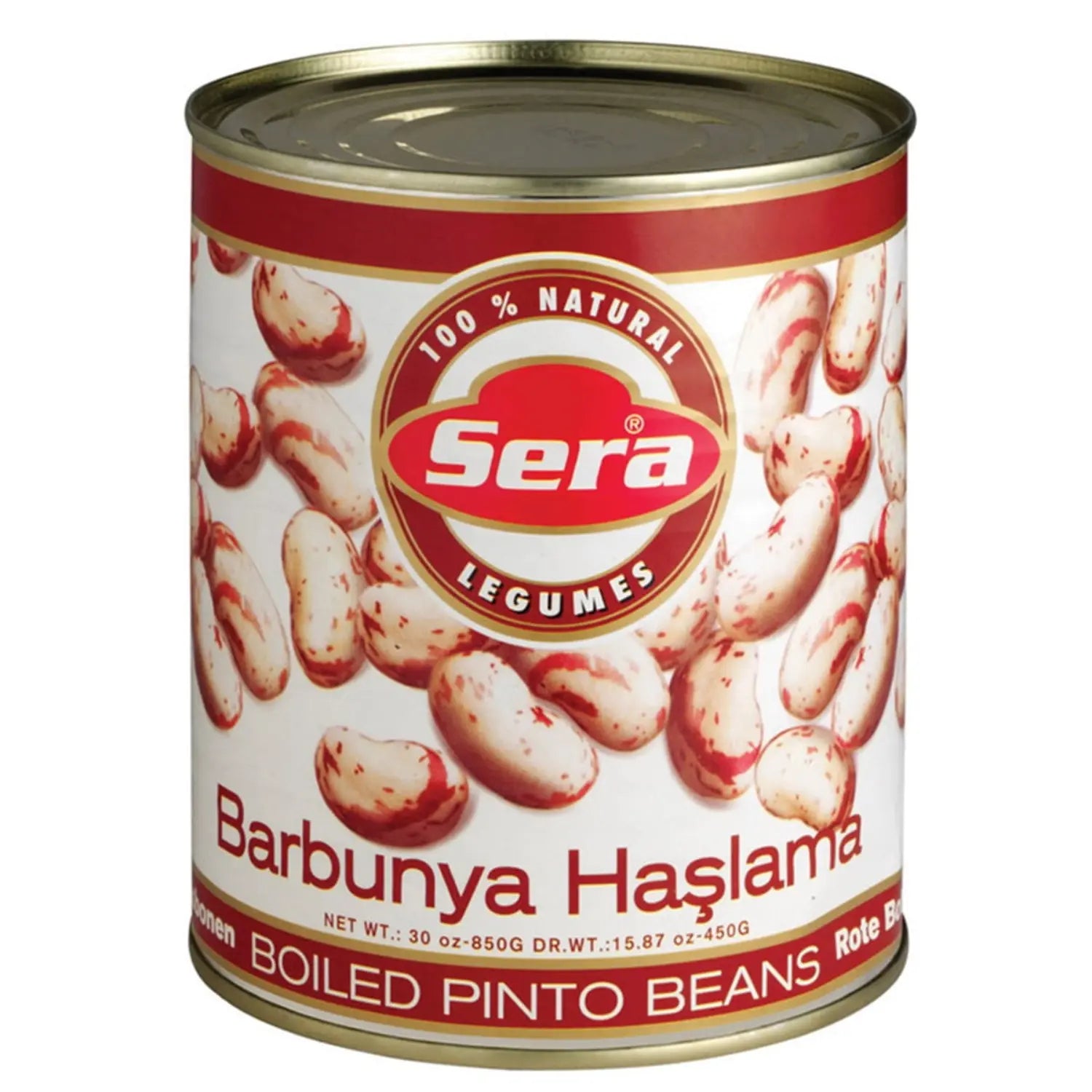 Gekochte Wachtelbohnen 850g – Pinto Beans – Sera – Anka Food