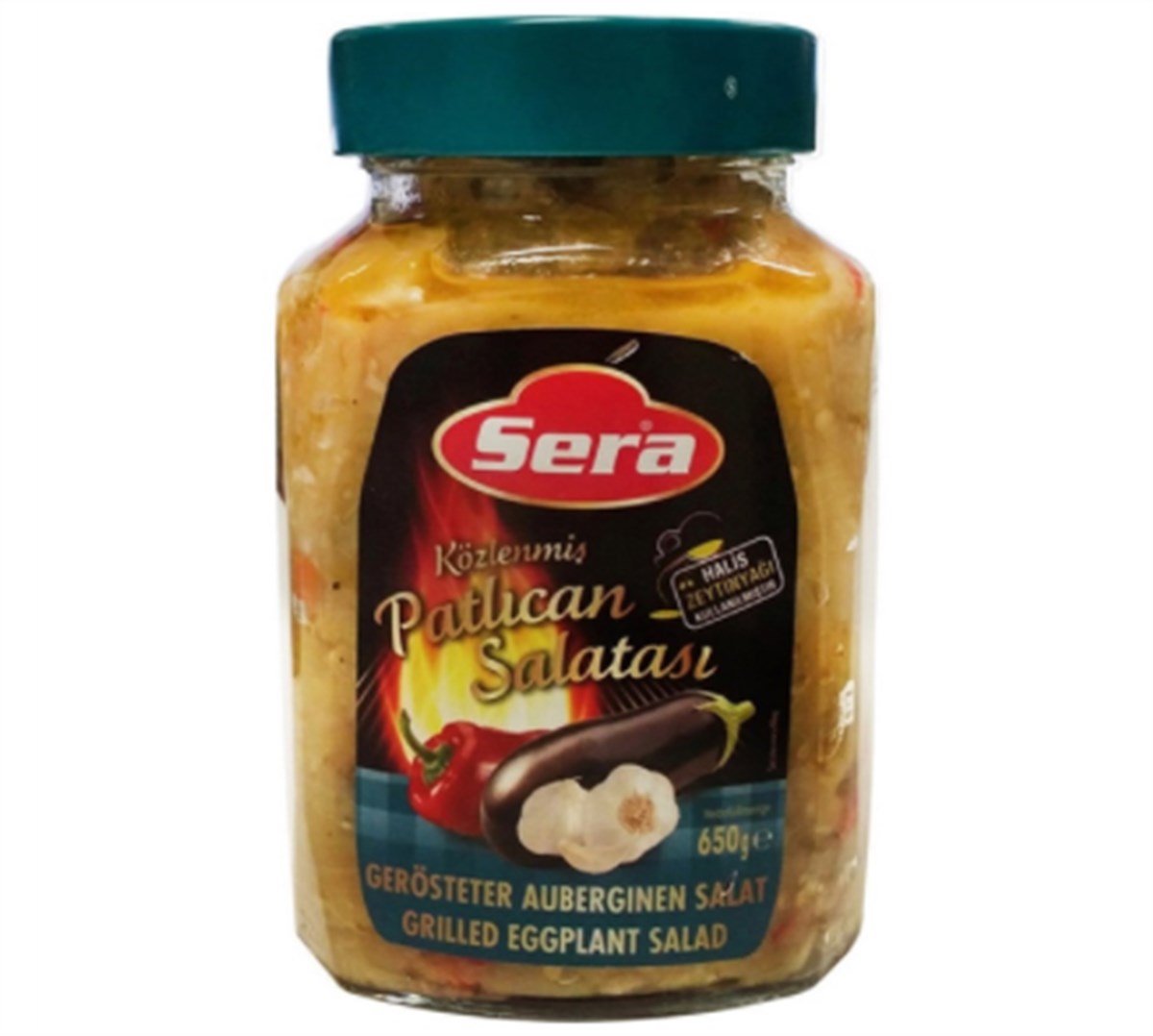 Gerösteter Auberginensalat 650g – Rauchiges Gourmet-Meze – Anka Food