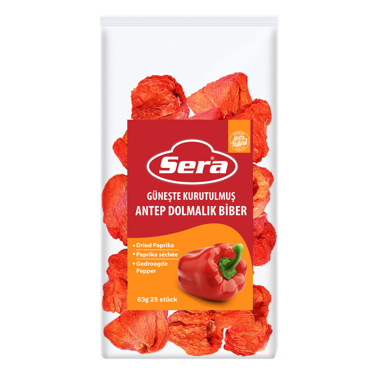 Getrocknete Paprika 25 Stk. für Dolma – Antep Qualität – Anka Food