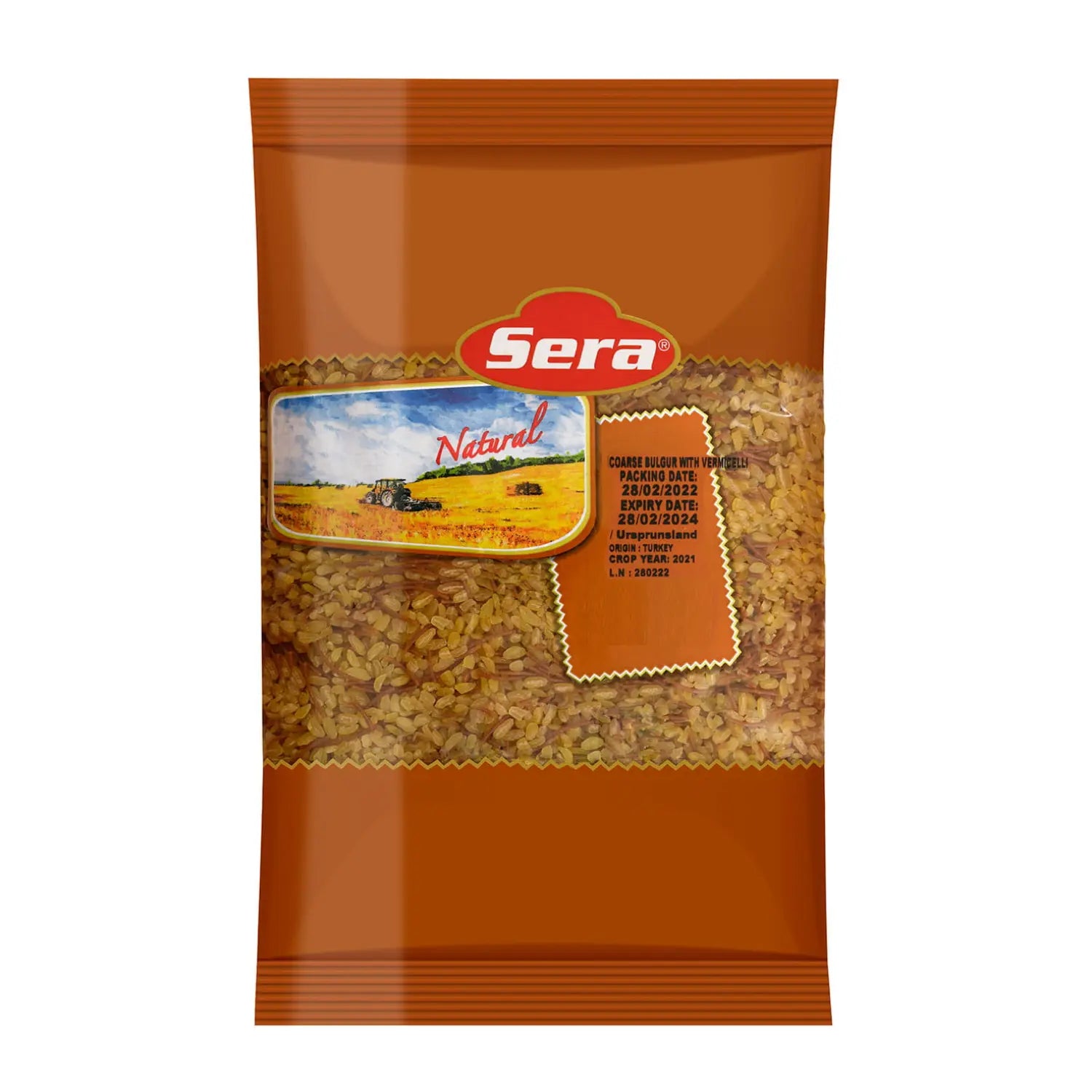 Bulgur mit Fadennudeln 1000g – Grobe Weizengrütze für Pilaw – Anka Food