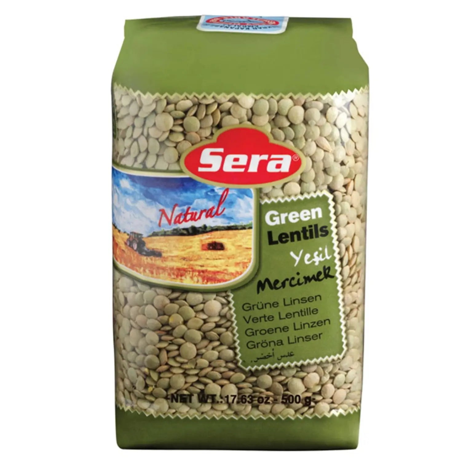 Grüne Linsen 500g – Proteinreiche Hülsenfrüchte – Sera – Anka Food