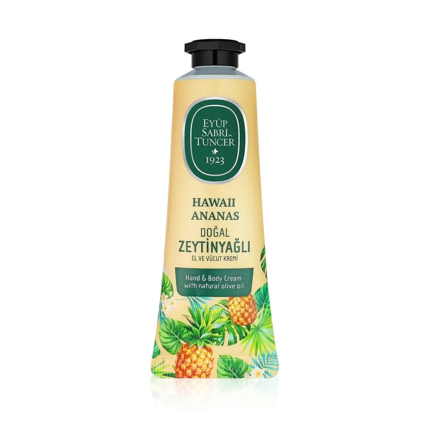 Hand- & Körpercreme Hawaii Ananas 50ml – Natürliches Olivenöl – Anka Food