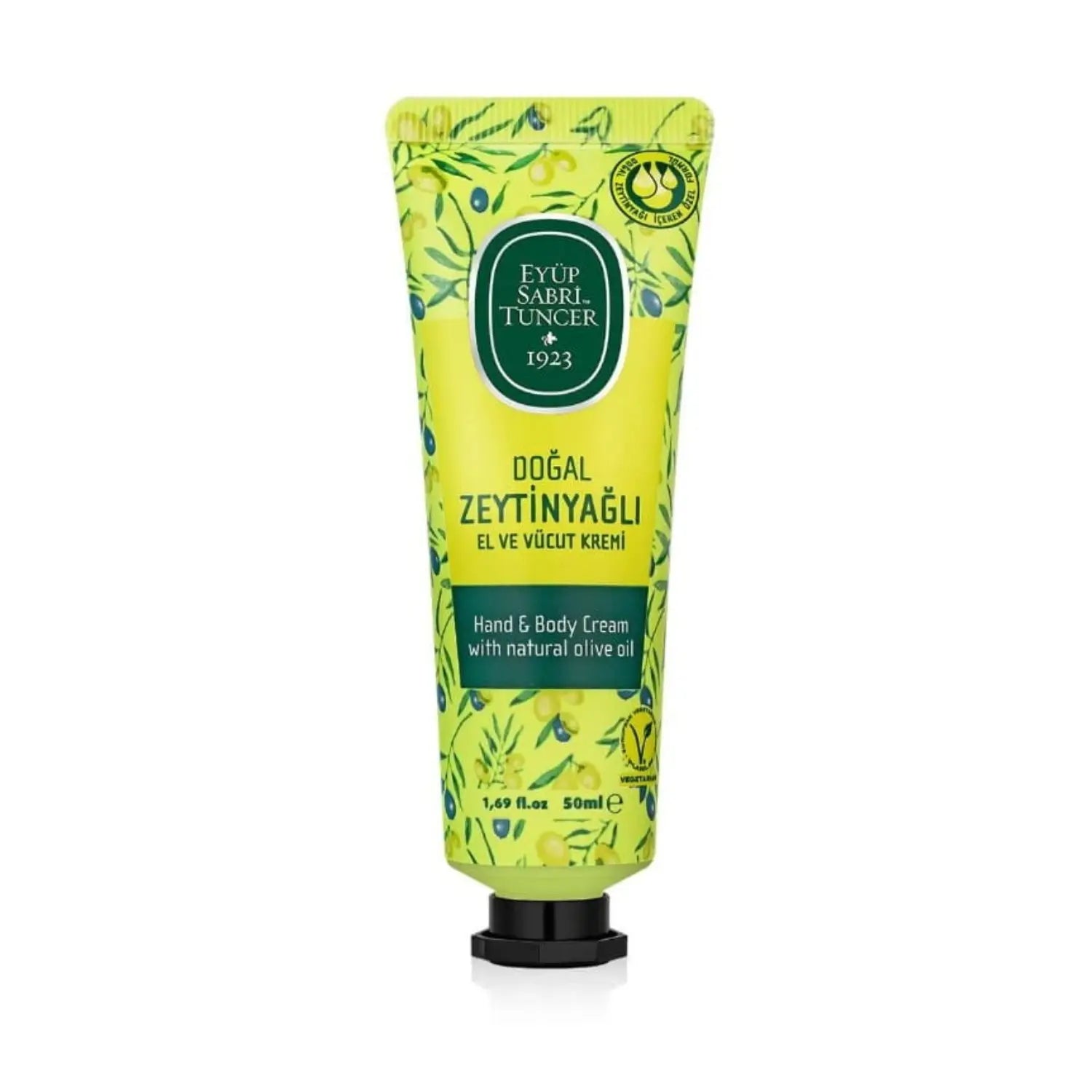 Hand- und Körpercreme 50ml – Mit 100% natürlichem Olivenöl – Anka Food