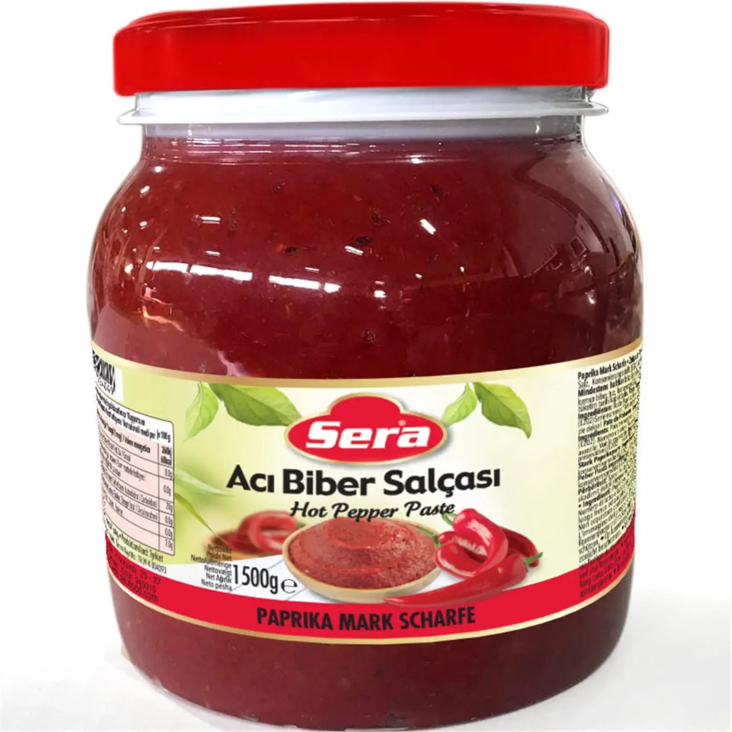 Sera Hot Pepper Paste 1500g – Scharfe Paprikapaste Vorratspack – Anka Food