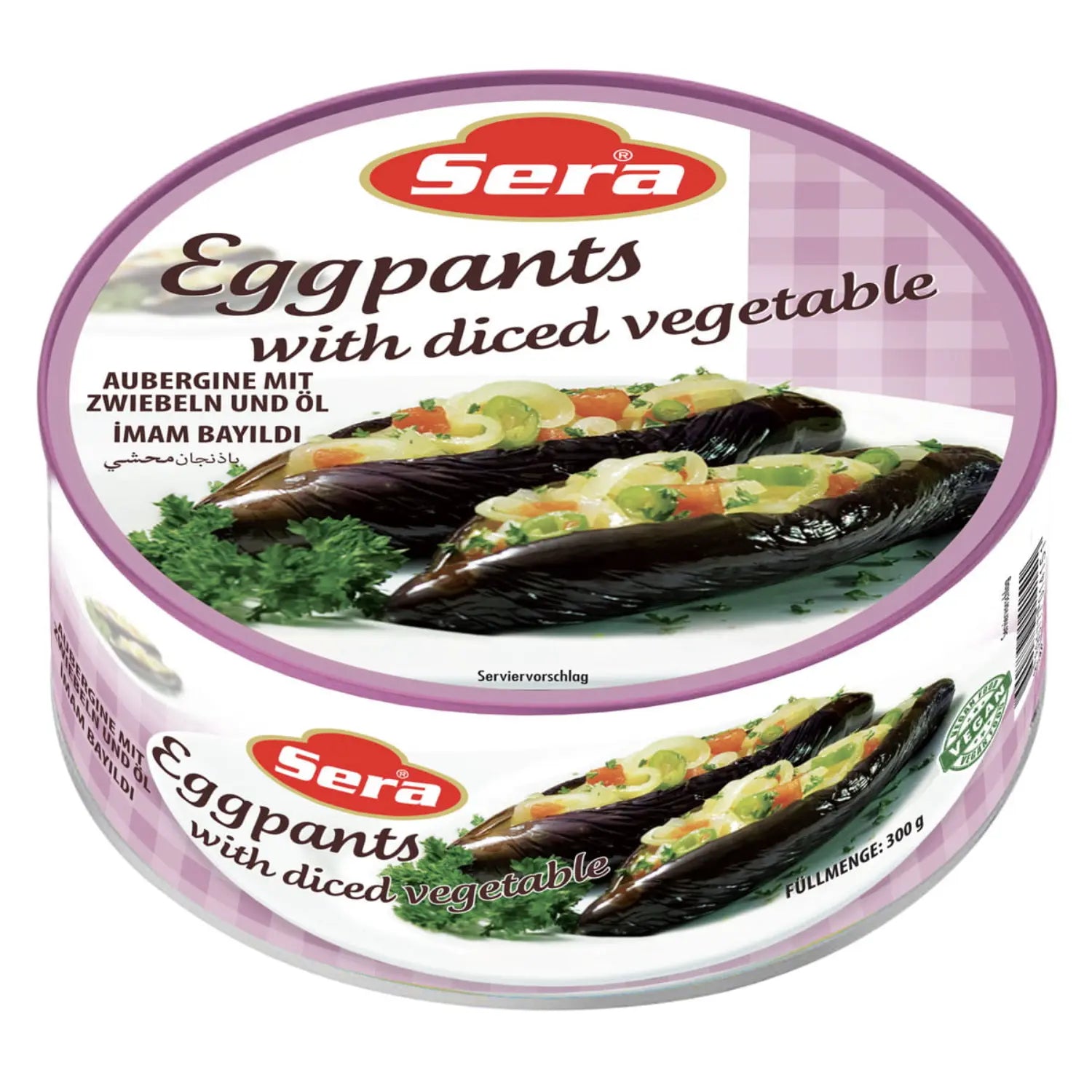 Imam Bayildi 300g – Gefüllte Auberginen mit Gemüse – Sera – Anka Food