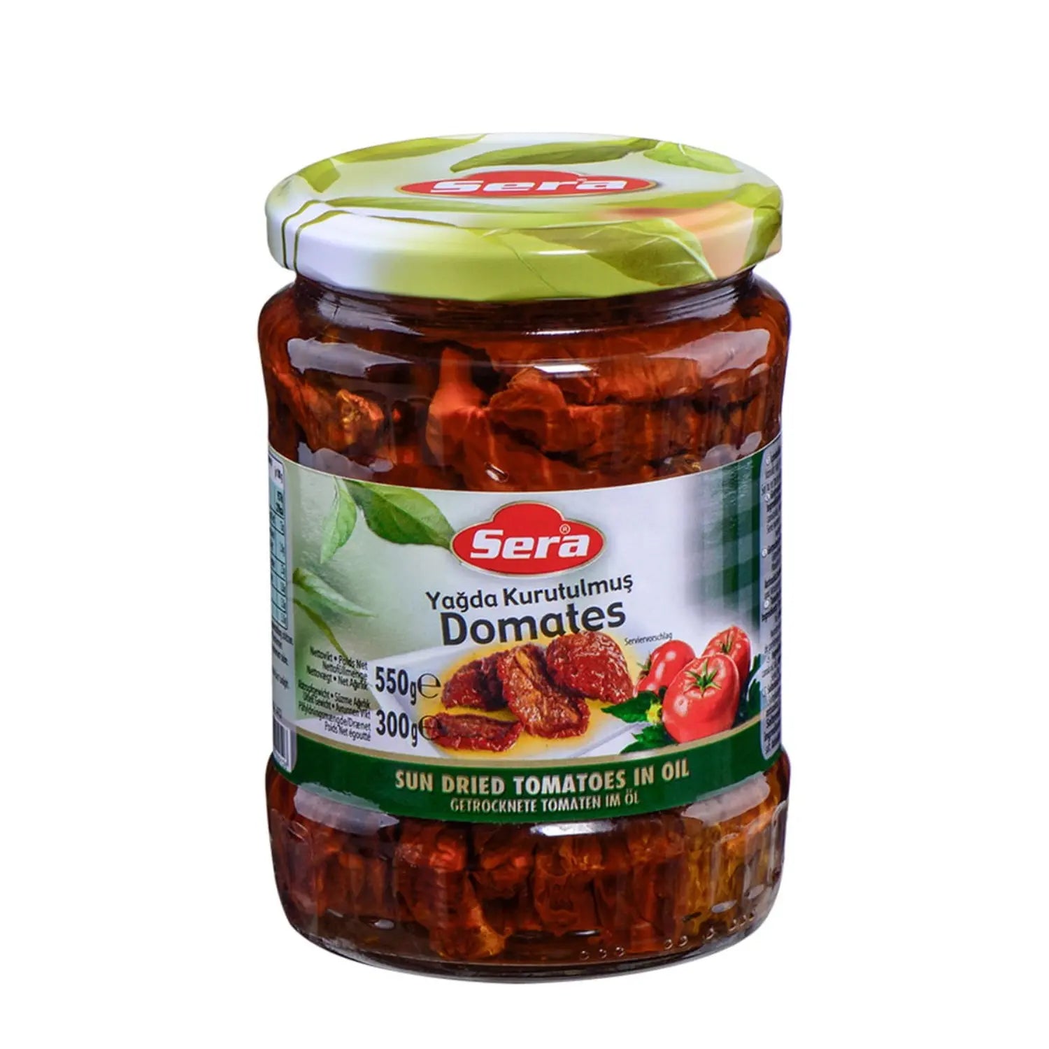 Getrocknete Tomaten in Öl 550g – Große Vorratsgröße – Anka Food