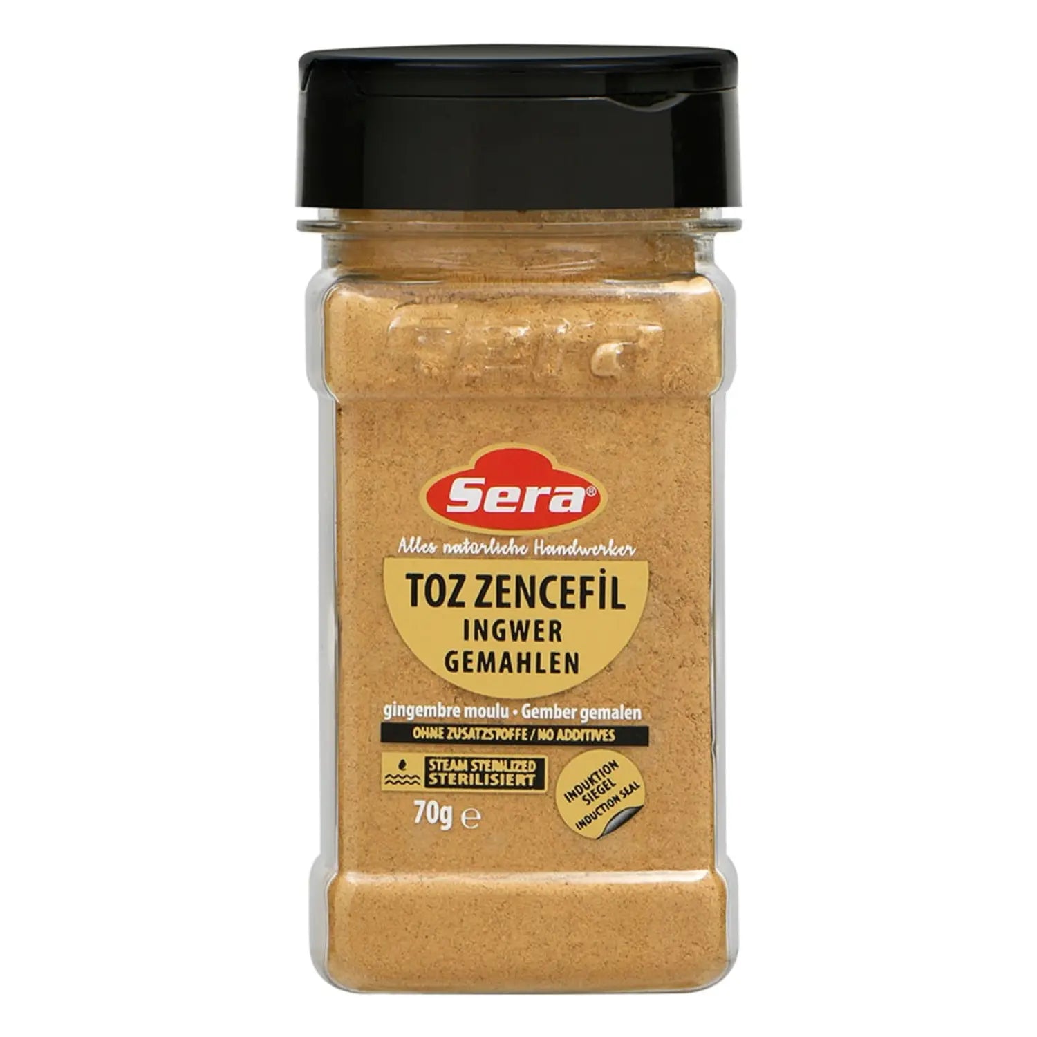 Sera Ingwer gemahlen 70g – Praktische Streudose – Anka Food