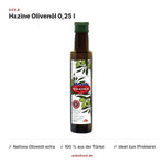 Sera Hazine Natives Olivenöl extra 0,25 l – Anka Food