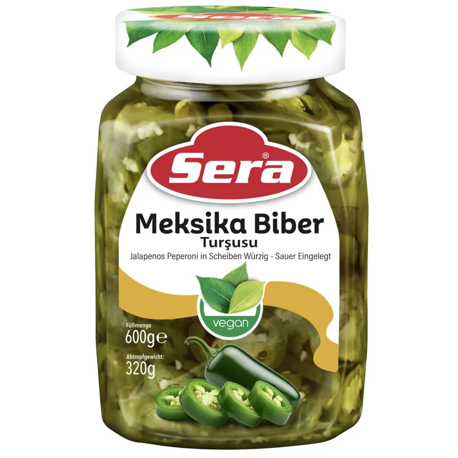 Jalapenos Peperoni Scheiben 600g – Würzig & Sauer – Anka Food